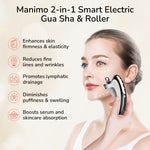 Manimo 2 in 1 Electric Gua Sha and Roller benefits