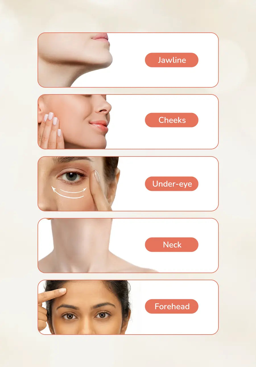 Targeted Electric Gua Sha Therapy for Every Skin Type