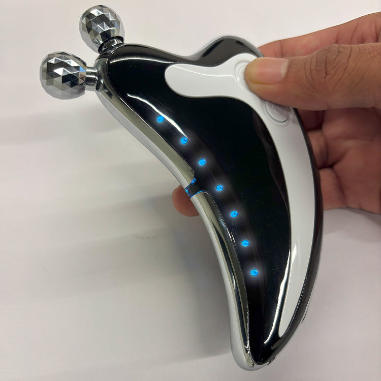 White Light Mix - Soothing vibrating Gua Sha roller therapy, helps with skin allergies.