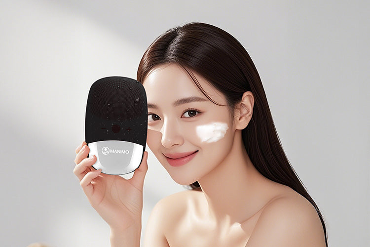 Electric Face Cleansing Brush for Radiant Glow