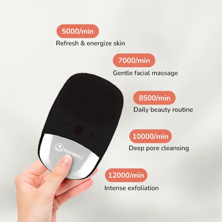 5 Cleaning Modes. One Smart Face Brush.