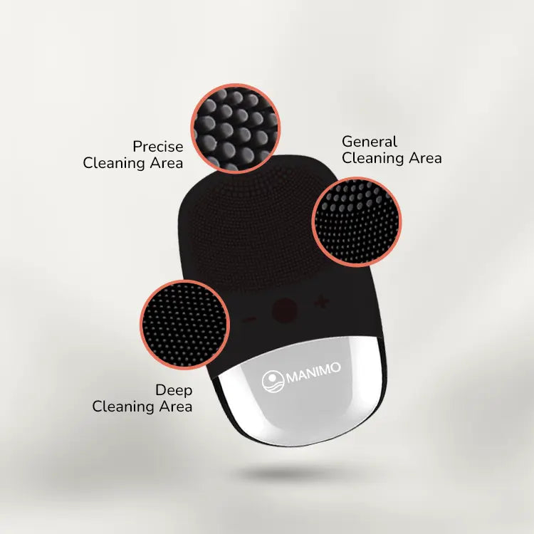 3 Types of Silicon Face Brush Bristles