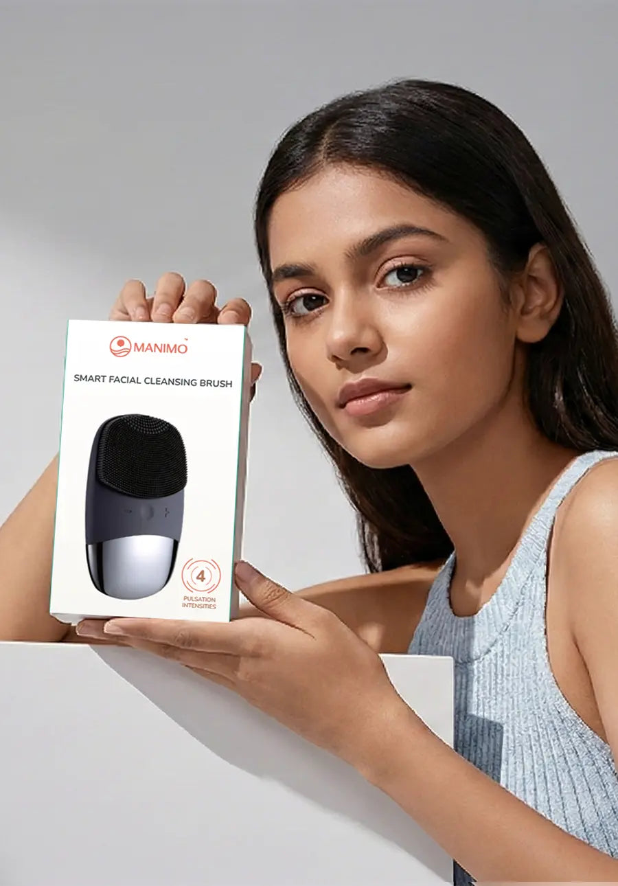 What's in the Manimo Facial Cleansing Device Box